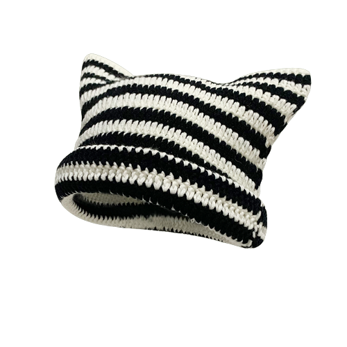 Black/White Pointy Hat